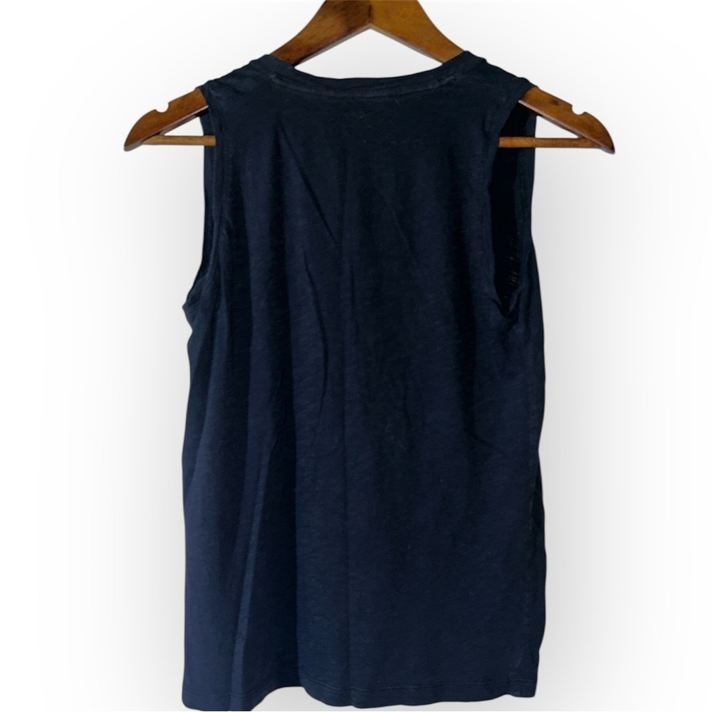 Madewell Whisper Cotton V-Neck Tank SIZE XS - Picture 3 of 7